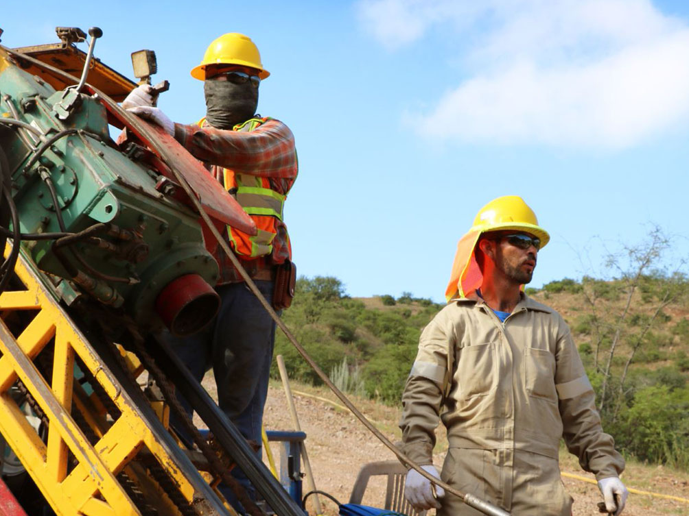 A photo of a Sonoro Gold Corp news release.